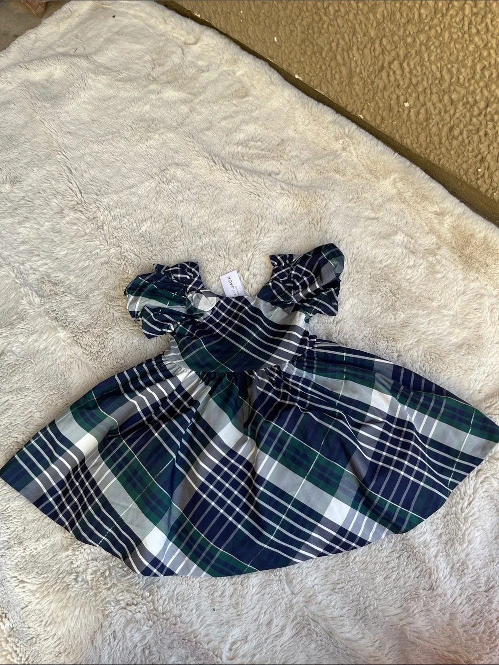 Jackie & Jack The Timeless Tartan Dress Size 12 months